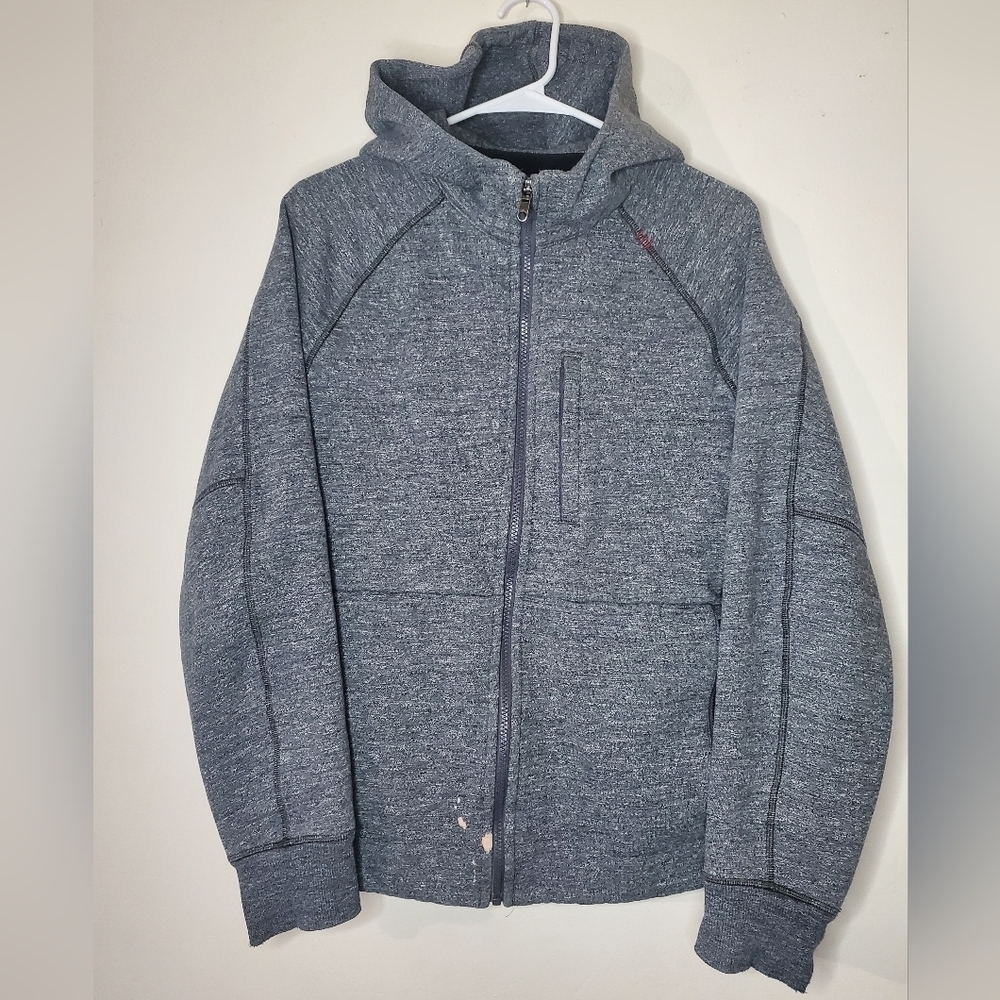 Mens Lululemon Best Coast Hoodie Size Medium Cotton Fleece Grey